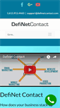 Mobile Screenshot of definetcontact.com